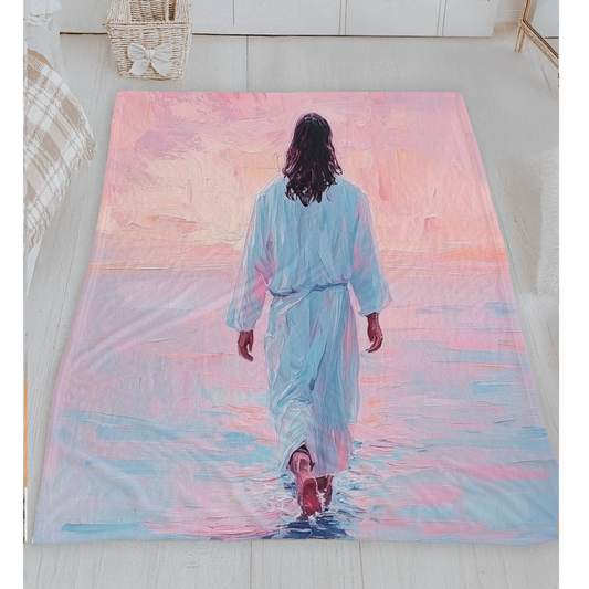 Walk by Faith Blanket | Watercolor Edition