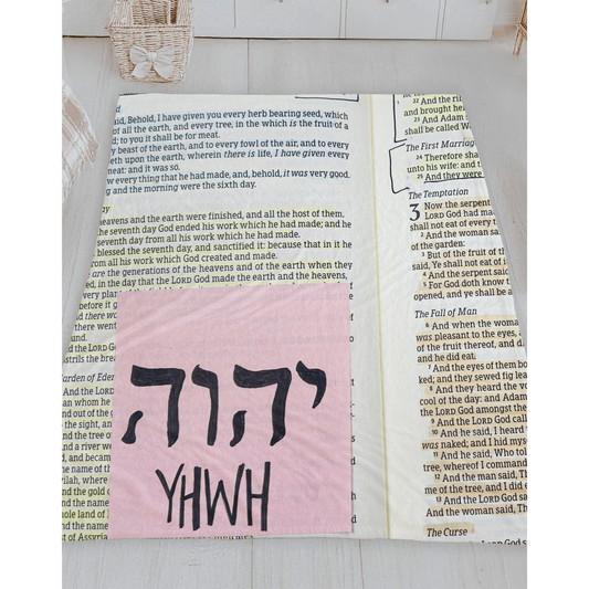 In the Beginning Blanket | Genesis Notes Edition