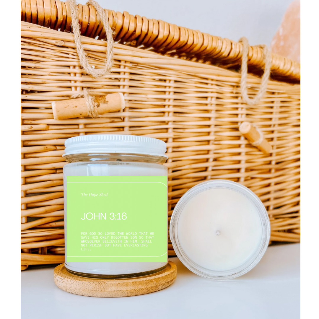 Scripture Candle - John 3:16